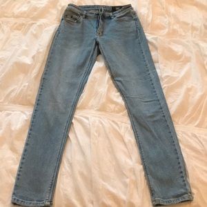 RES Denim light blue high waisted skinny jean